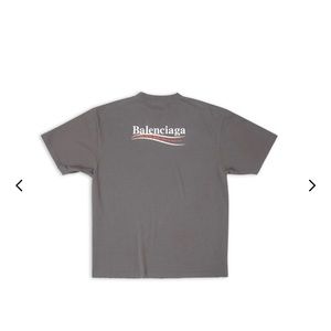Brand New Balenciaga Presidential Campaign Tee (L)